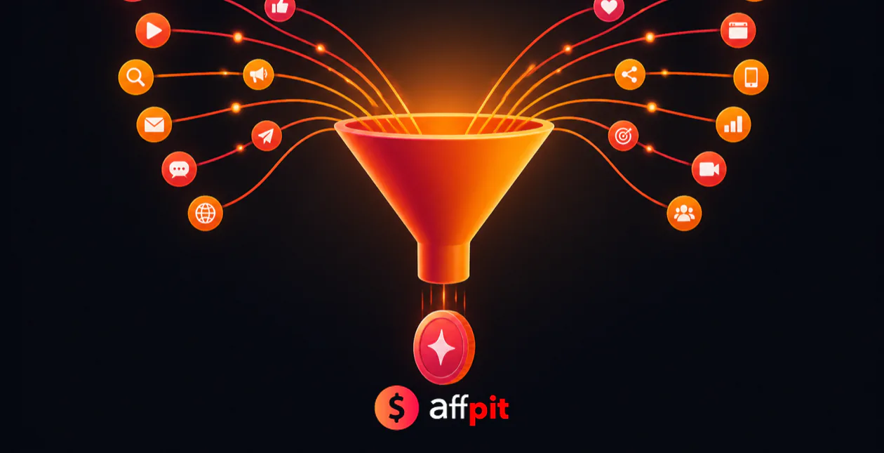 Free traffic sources for affiliate marketing funnelling into commissions